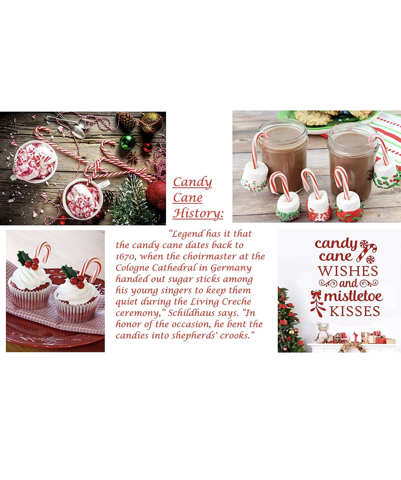CandyRific | (REAL PEPPERMINT) | Mini Candy Canes (396 Individually Wrapped Candies) Bulk Christmas Candy | Bundled With Free SameDay Shippers FUN