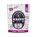 Krave, Meat Sticks Minis, Original Beef flavor - (0.5 Ounce Sticks, Pack of 12) - 100% Grass Fed Beef, 45 Calories Per Stick, Good Source of Protein