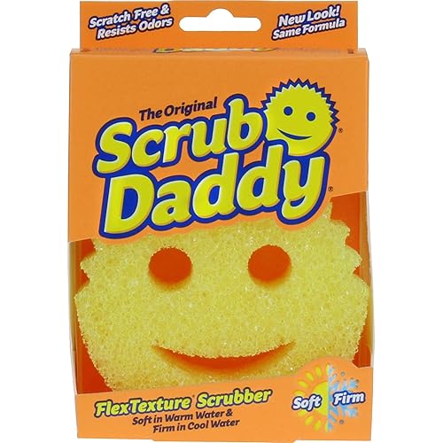 Scrub Daddy SCBSDPDQ Scrub Sponge Yellow (Single Pack)