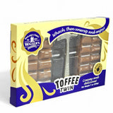 Walkers Nonsuch Twin Toffee Hammer Pack, 7 oz (200g) - Original Creamy English Hard Toffee Candy Bars with Hammer, Traditional British Sweets Novelty