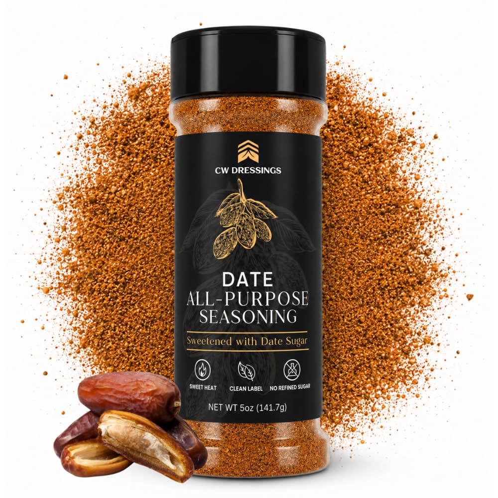 CW Dressings Date All-Purpose Seasoning, Date Sugar Sweetened, 5 oz