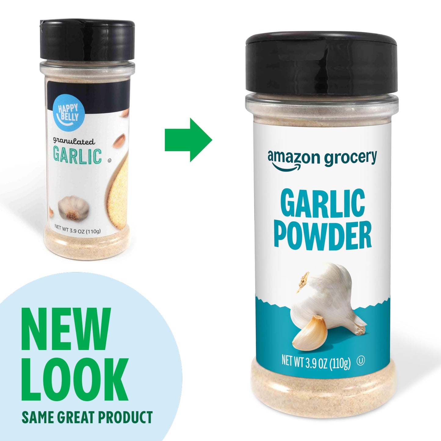 Amazon Grocery, Garlic Powder, 3.9 Oz