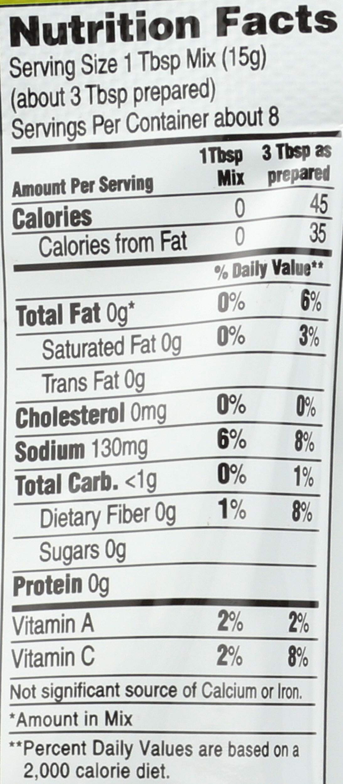 Frontera Foods Inc. Guacamole Mix, Pouch, 4.50-Ounce (Pack of 8)