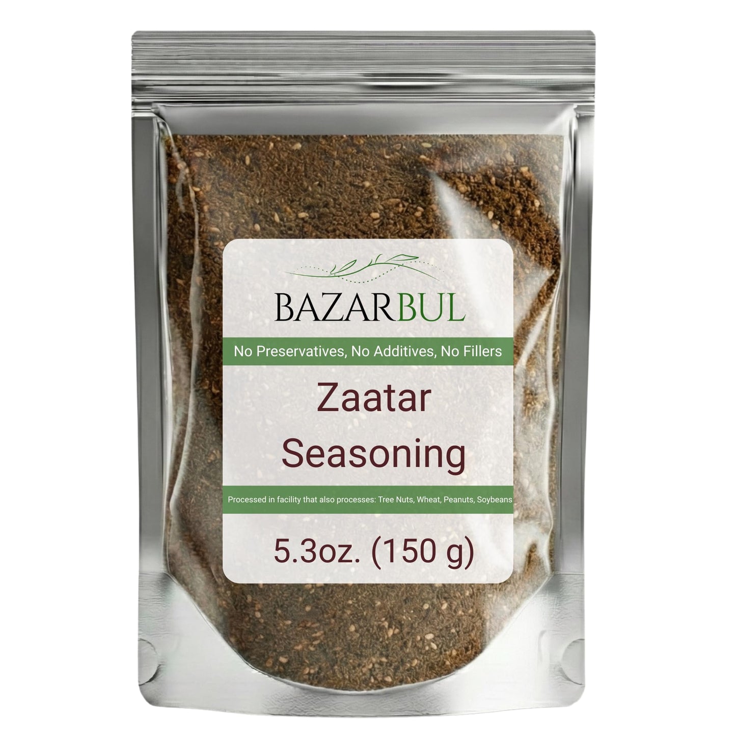 Zaatar Seasoning, 5.3oz, Real Za'atar,%100 Natural, Zaatar Spice from Middle Eastern Spices, Perfect for Mediterranean Seasoning Blends, AKA Zahter
