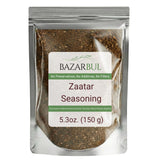 Zaatar Seasoning, 5.3oz, Real Za'atar,%100 Natural, Zaatar Spice from Middle Eastern Spices, Perfect for Mediterranean Seasoning Blends, AKA Zahter