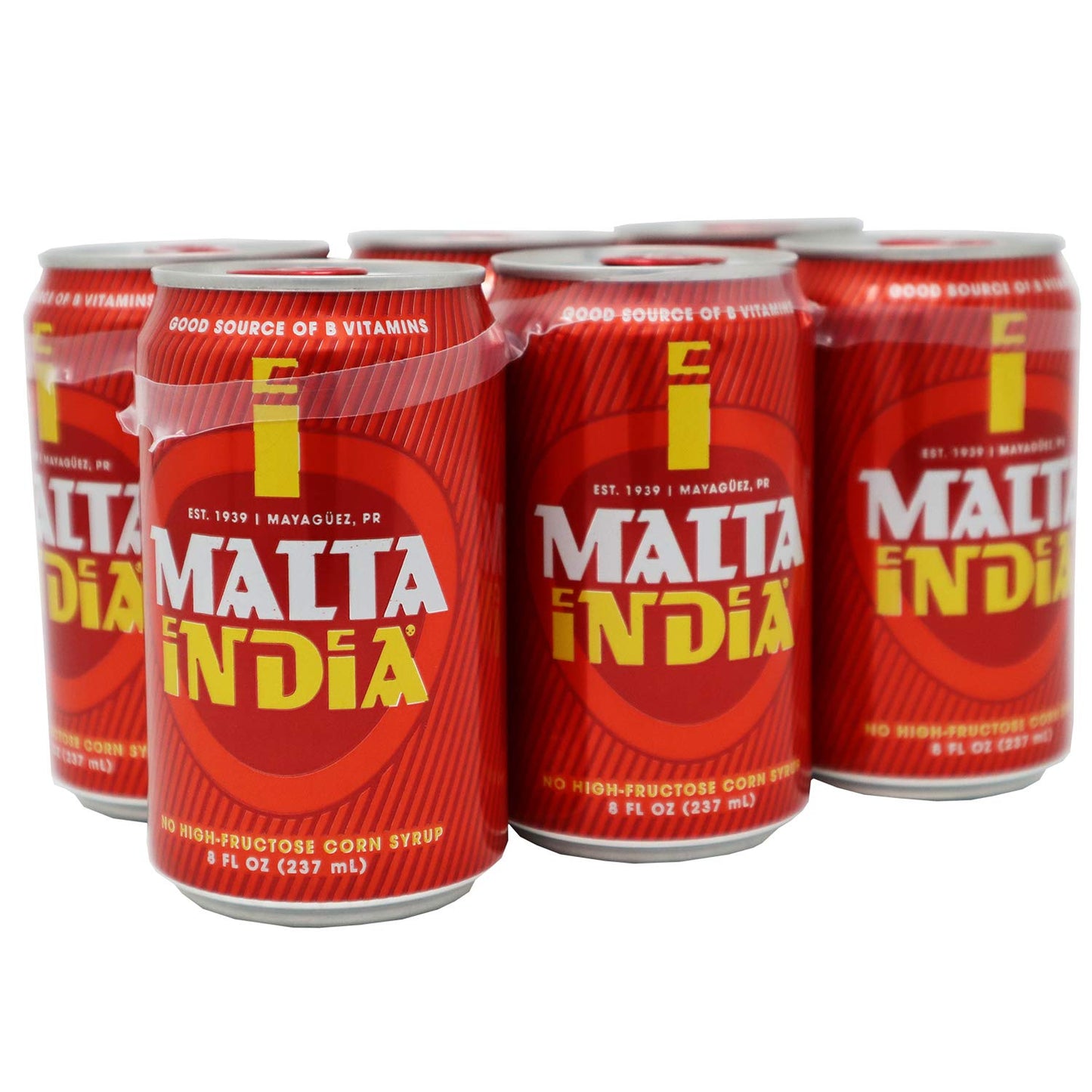 Malta India 8 Ounce Cans ( 2 Six Packs )
