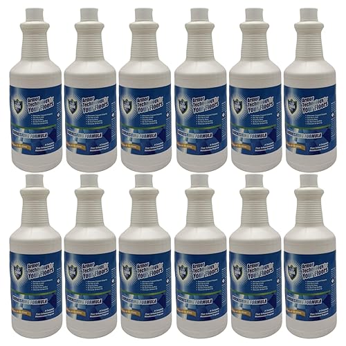 UltraShield Ready To Use (RTU) - High-Gloss Floor Finish, Scratch-Resistant, Slip-Reducing, Dust-Free, Spray Bottle - Includes 2 Heavy Duty Spray