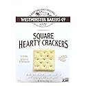 Square Hearty Crackers, 6 Ounch, Made (6 Ounce (Pack of 1), Square Hearty Crackers)