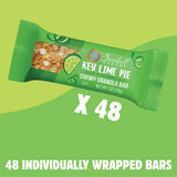 Sunbelt Bakery Key Lime Pie Chewy Granola Bars, 48 Bars (6 Boxes), 49.62 oz