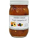 Amish Peach Jalapeno Jam - Two 18 Oz Jars