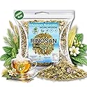 Riñosan Herbal Tea (4 oz) - Traditional Kidney Wellness Support Blend - Corn Silk, Horsetail, Myrtle & Malva - 100% Natural Loose Leaf Infusion