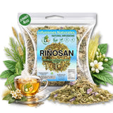 Riñosan Herbal Tea (4 oz) - Traditional Kidney Wellness Support Blend - Corn Silk, Horsetail, Myrtle & Malva - 100% Natural Loose Leaf Infusion