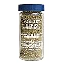 Morton & Bassett Poultry Herbs with Rose, 0.5 oz - Salt-Free, Non-GMO, Herb Blend for Chicken, Turkey & Stuffing