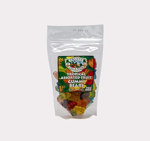 Gummi Bears (Tropical)-Ultra soft and flavorful