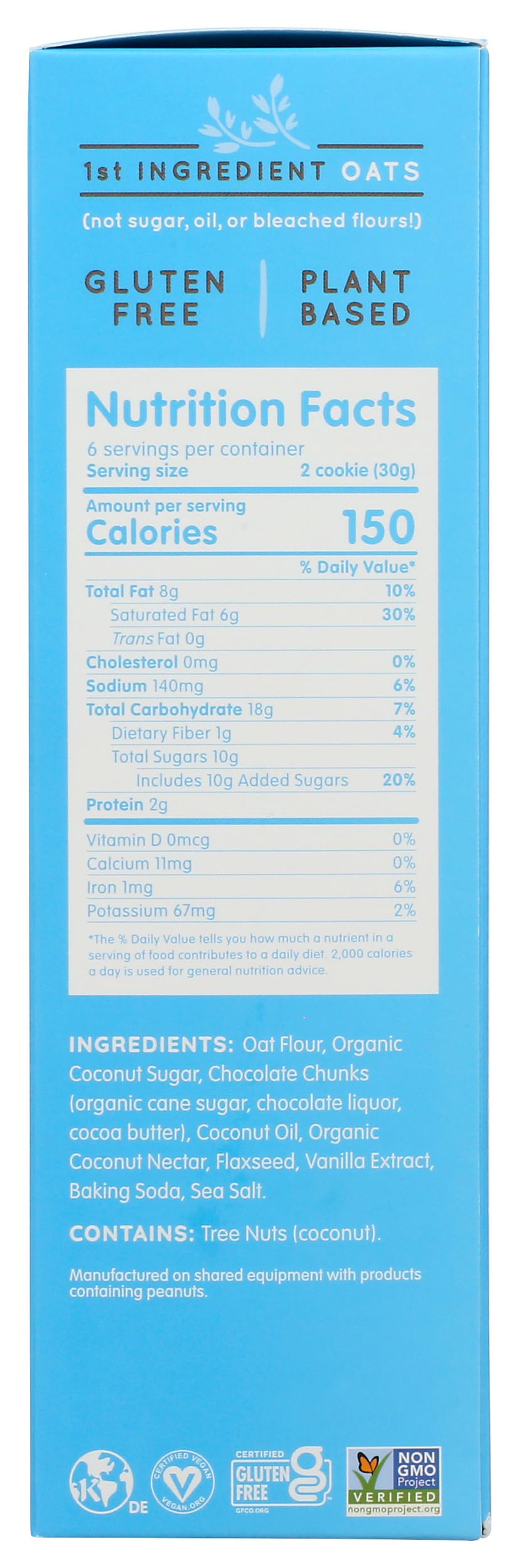 Maxines Heavenly Cookies Crispy Chocolate Chip Cookies, 6.3 OZ