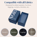 Nori Trim Fabric Shaver - Lint Remover for Clothes & Furniture Couch Pilling - Sweater Pill Remover - Clothes Shaver with 6 Precision Blades