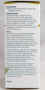 CELEBRATION HERBALS Green Tea Sencha Organic 24 Bag, 0.02 Pound