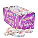 Smarties Candy Necklace - Bulk Candy Individually Wrapped - Gluten Free & Vegan, Fruit Flavored, Hard Candy on Stretch String - Perfect Party Favors