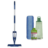 Bona Multi-Surface Floor Premium Spray Mop - Includes Multi-Surface Floor Cleaner Concentrate and Machine Washable Microfiber Cleaning Pad