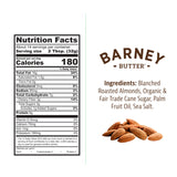 Barney Butter Almond Butter, Crunchy, 16 Ounce Jar, Skin-Free Almonds, No Stir, Non-GMO, Gluten Free, Keto, Paleo, Vegan