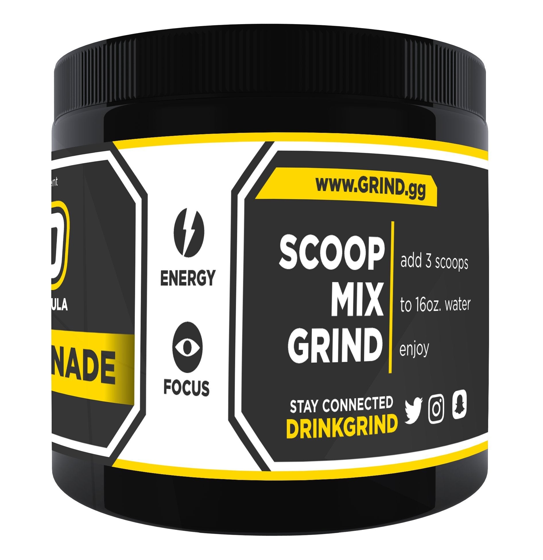 Grind Energy Spiked Lemonade (40 Servings)