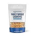 Amazon Grocery, Fancy Whole Cashews, Roasted & Salted, 16 Oz (Previously Happy Belly, Packaging May Vary)