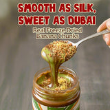 Dubai Spreadable Chocolate with Freeze-Dried Banana - Premium Pistachio Spread with Roasted Phyllo - Gourmet Breakfast Chocolate - 275g (9.7 oz) Jar