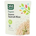 365 by Whole Foods Market, Organic Brown Basmati Rice, 90-Second Microwave in Pouch, 8.8 Ounce