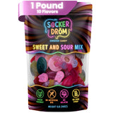 Authentic Swedish Candy Mix 1lb Sweet and Sour Swedish Vegan Gummy Candy Variety Pack, Gelatin-Free Scandinavian Treats, Dye Free Gummies from Sweden