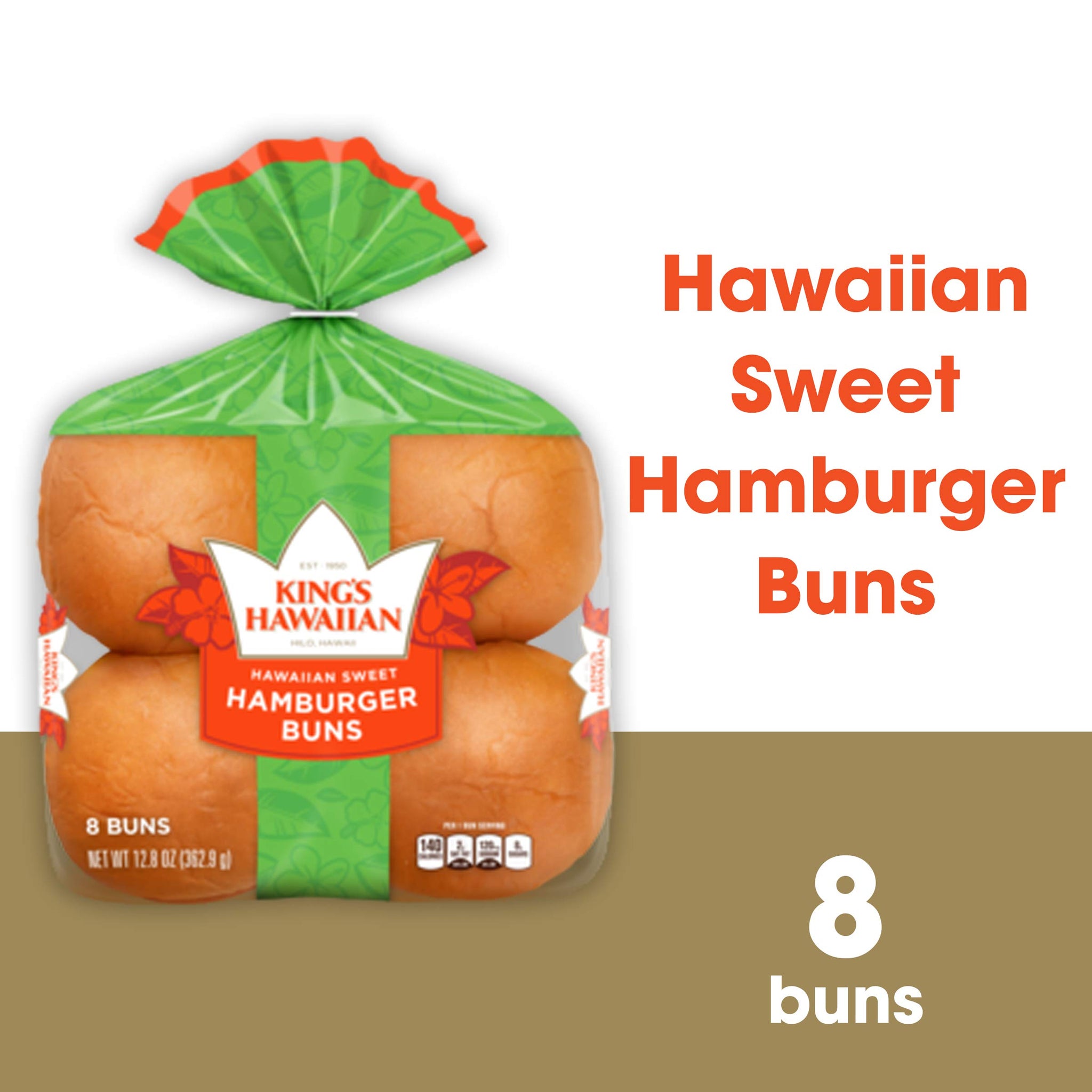 KING’S HAWAIIAN Ultimate Party Variety Pack, 1 Pack Sliced Hawaiian Sweet Bread, 1 Pack Hawaiian Sweet Hamburger Buns, 1 Pack Original Hawaiian Sweet