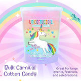 Unicornucopia Rainbow Cotton Candy, Unicorn Party Favors, 3 oz, 3 Pack