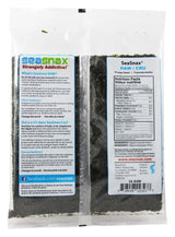 SeaSnax Raw Raw Raw Unroasted Seaweed - 10 Sheets