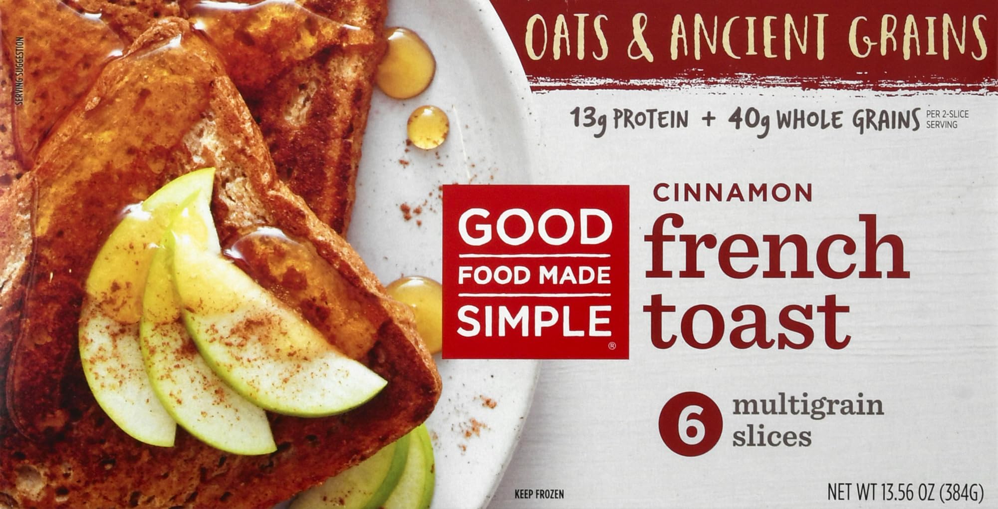 Good Food Made Simple, Cinnamon French Toast, 13.56 Ounce