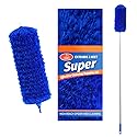 ZZ LAZYCOTTAGE Microfiber Feather Duster with Bendable Head, Dusters for Cleaning, Extendable Microfiber Duster, Long Reach Dusting Tool for High