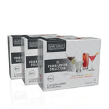 Bartesian 24-Pack Vodka Lovers Mixer Capsules for Cocktail Machine - Home Bar Mixology Cocktails Mix Pod Capsule Set To Use With the Bartesian