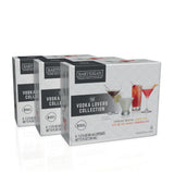 Bartesian 24-Pack Vodka Lovers Mixer Capsules for Cocktail Machine - Home Bar Mixology Cocktails Mix Pod Capsule Set To Use With the Bartesian