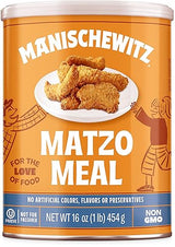 Manischewitz Matzo Meal Canister, 16 Ounce, Great for Breading & for Matzo Ball Mixes (Not for Passover Use)
