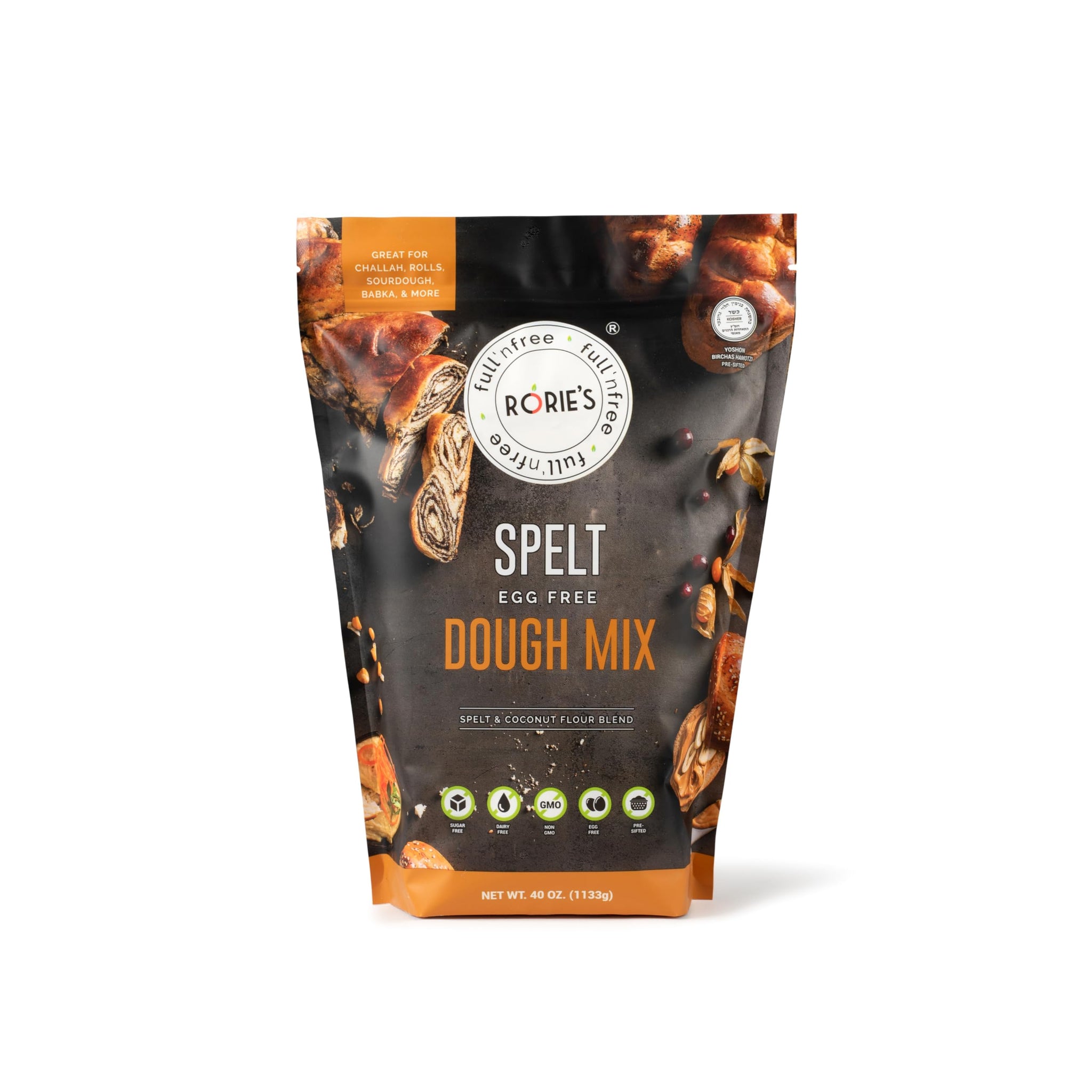 Rories Egg Free Spelt Dough Mix (40 oz)