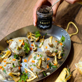 The Truffleist Truffle Sauce - Gourmet Black Truffle Tapenade with Mushrooms & Olives - 3.2 oz