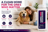 Carpet Deodorizer for Pets - Pet Odor Eliminator Powder for Strong Dog & Cat Urine Odors - Baking Soda Carpet Freshener for Carpets & Rugs - Lemon