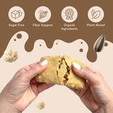 Rawmantic Fitness Vanilla Energy Bar (12 Bars x 60g) - Organic Coconut Milk & Vanilla Protein, Puffed Quinoa, Sorghum, Millet & Buckwheat - No