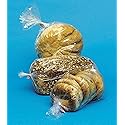 LK Packaging 8" x 4" x 18" 1 mil LDPE Gusset Plastic Bags, Pack of 1000