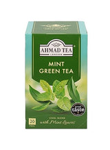 Ahmad Tea Mint Green Tea (formerly Mint Mystique) Flavored Green Tea with Mint Leaves 20ct (Pack of 6)