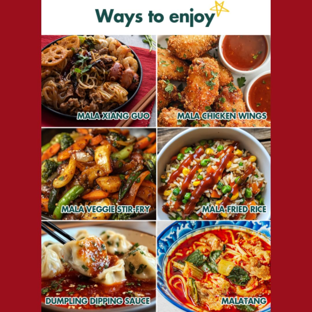 VIVID KITCHEN Mala Sauce | No Preservatives | Versatile, Easy-to-Squeeze | Sugar Free (2 Pack) (Mala Sauce (Low Calorie & Zero Sugar))