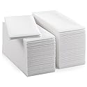 LEKOCH Disposable Linen-Feel Guest Towels & Dinner Napkins, 100 Count, 12"x17" Cloth-Like Paper Hand Towels - Soft, Absorbent for Bathroom, Kitchen