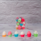 Smarty Stop Gummy 3D Cupcake Candy (1 Pound (Pack of 1))