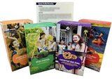 Girl Scout Cookies Thin Mints, Caramel DeLites (Samoas), Peanut Butter Patties (Tagalongs) and Peanut Butter Sandwich (Do-si-dos) Variety 4 Pack