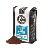 Charleston Coffee Roasters | Specialty Organic Ground Coffee | Hand Picked, Premium Slow Roast (Beach House Blend, Dark Roast) 12 Oz