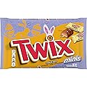 Twix (1 Bag) Easter Cookie Bars Caramel Milk Chocolate Minis 10.43 oz / 295.7 g Approx 10 Servings Per Pack