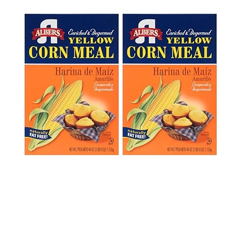 Albers Yellow Corn Meal, 40 OZ (Pack of 2)